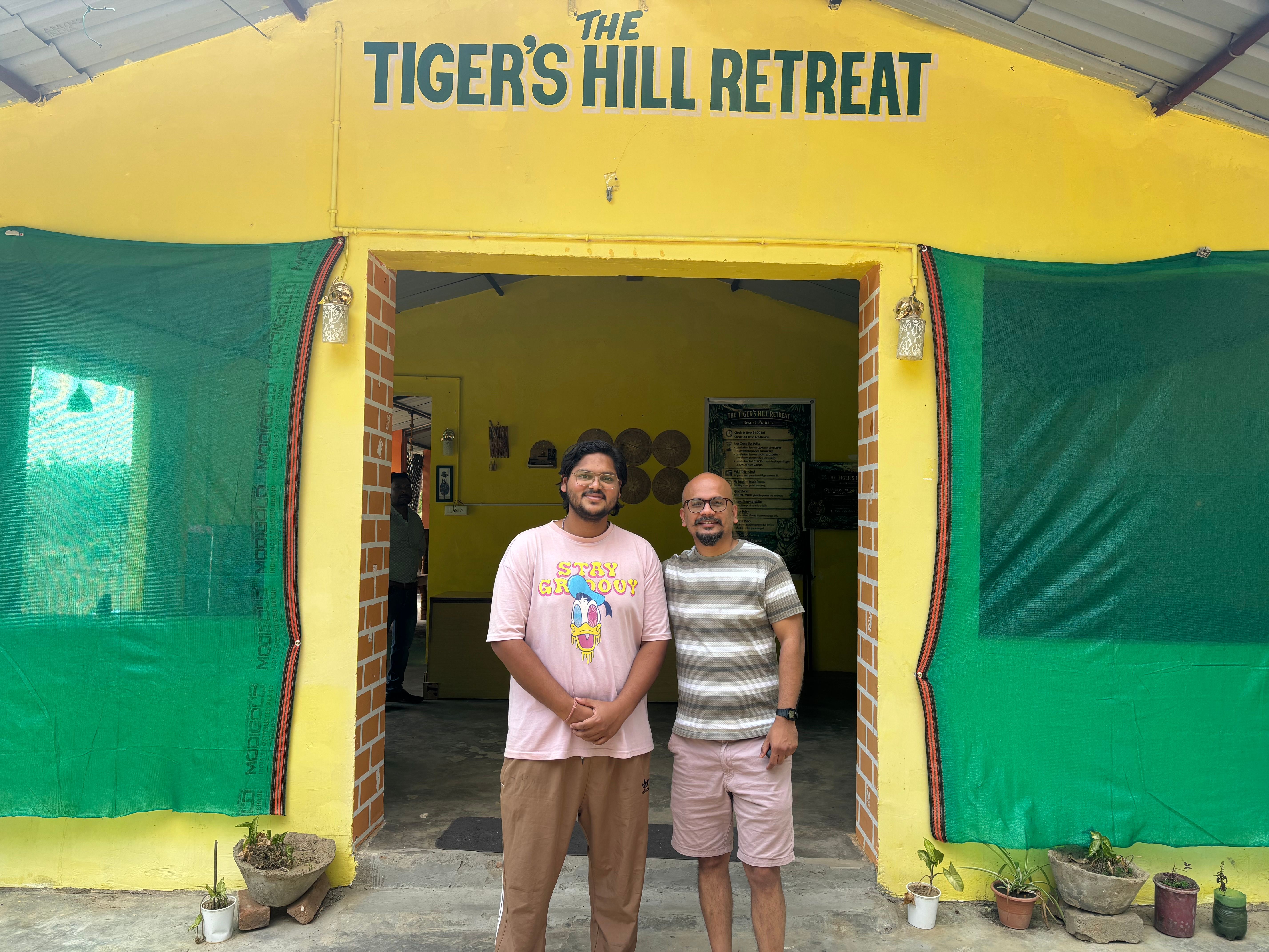 Happy Guests at Tiger's Hill